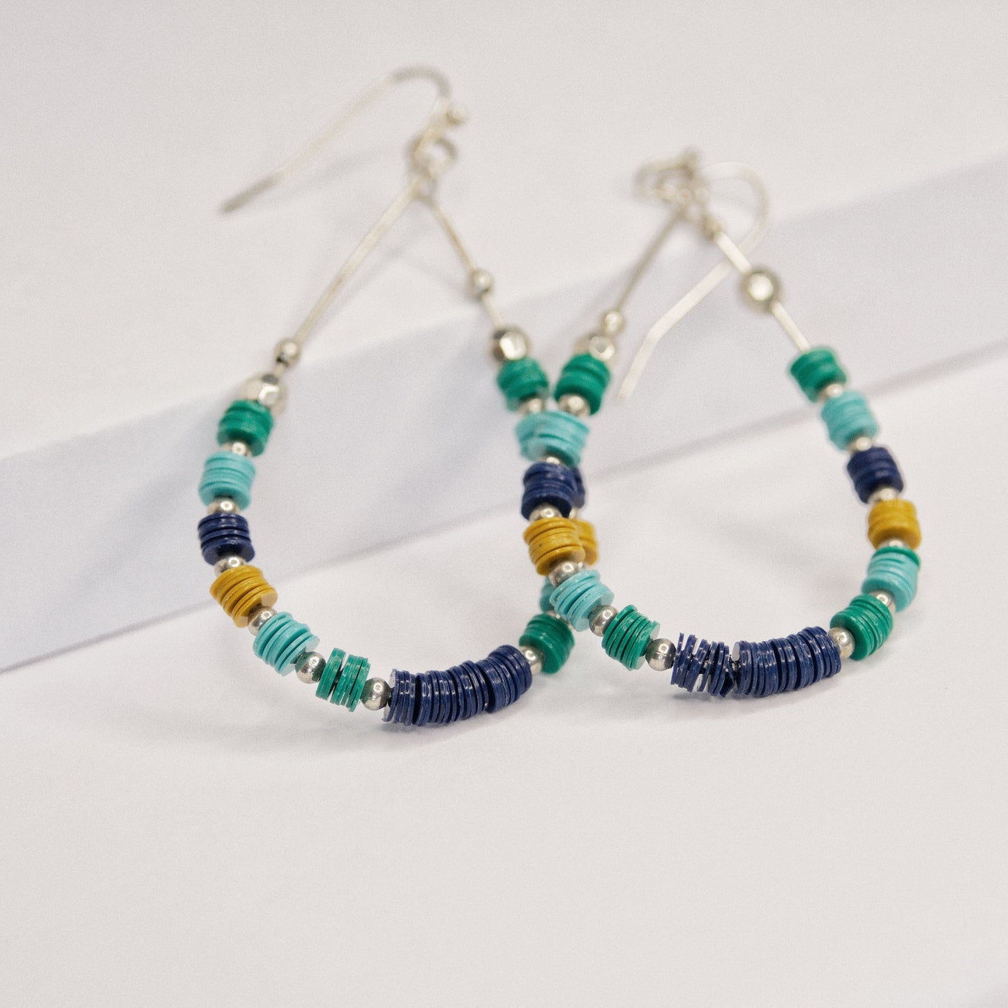 Artisanal Glass Beads Earrings