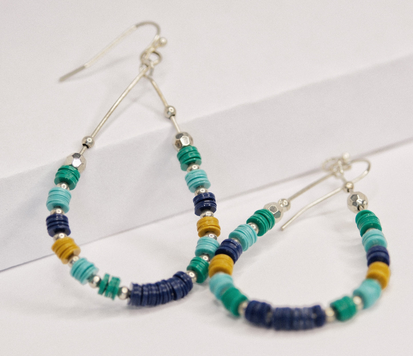 Artisanal Glass Beads Earrings