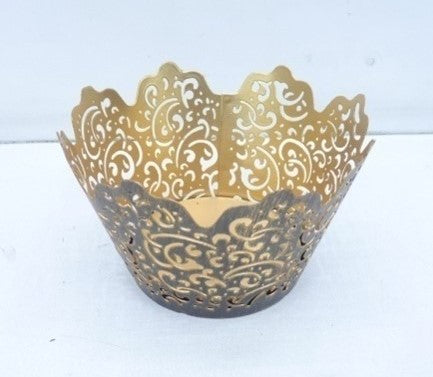 Carved Candle Holder