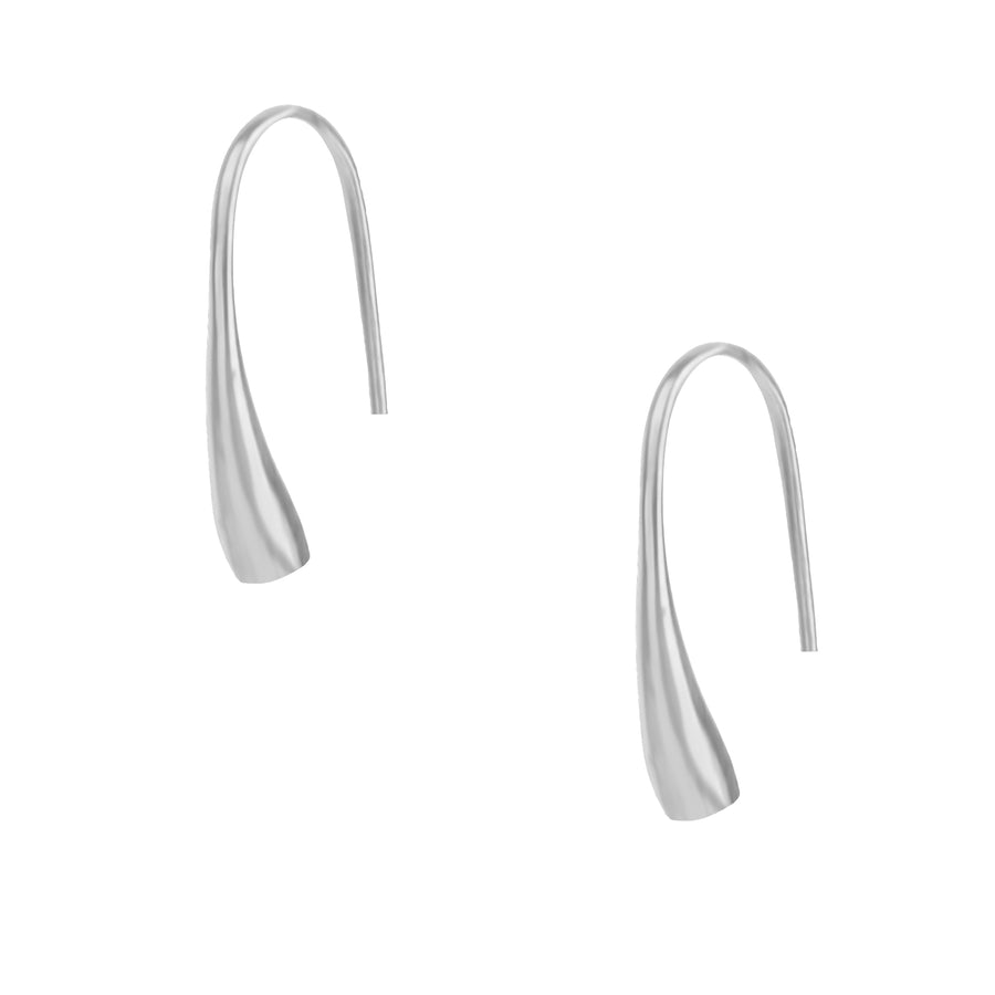 Classic Curved Drop Earrings