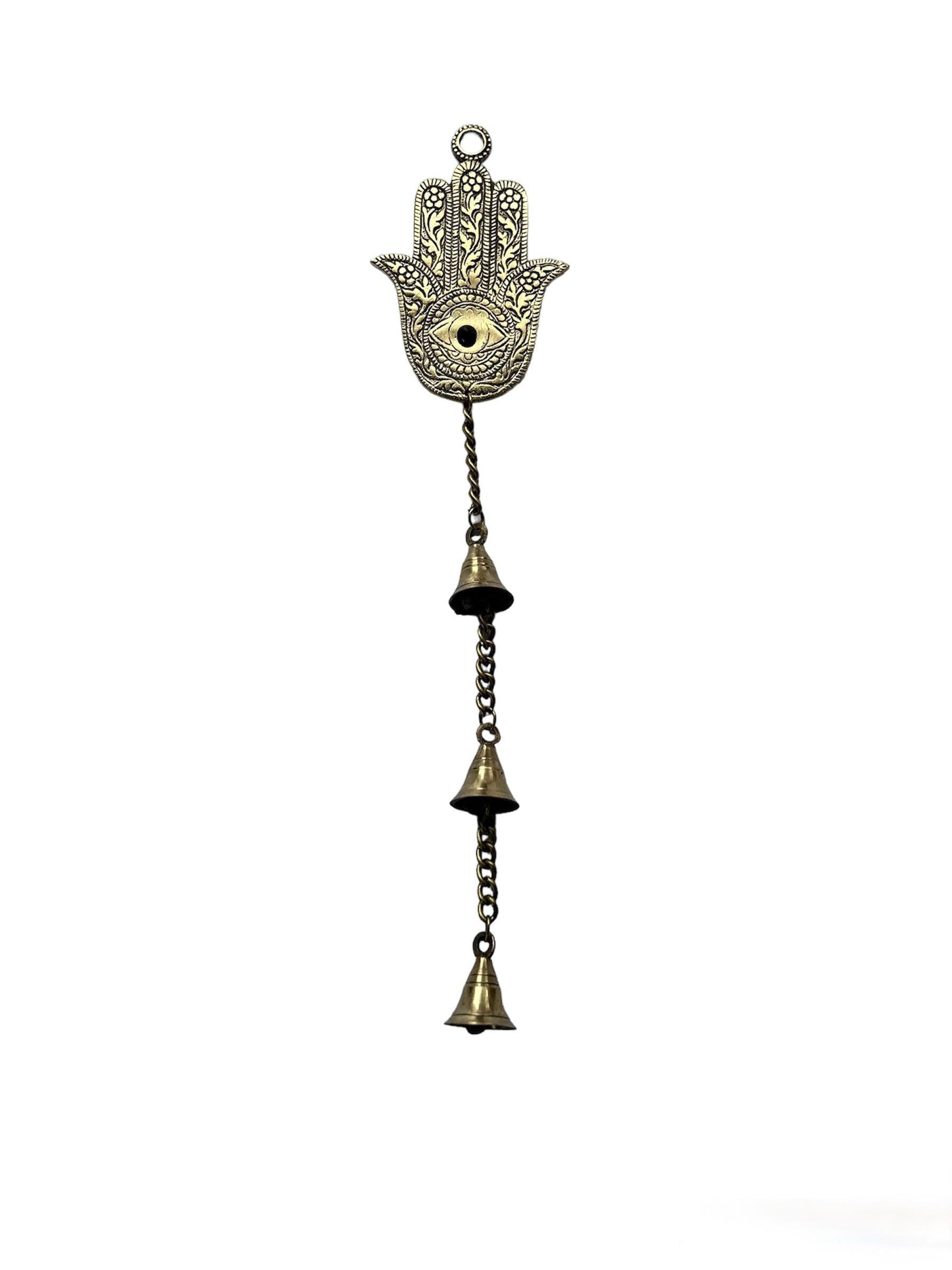 Hamsa Hand with Three Bells