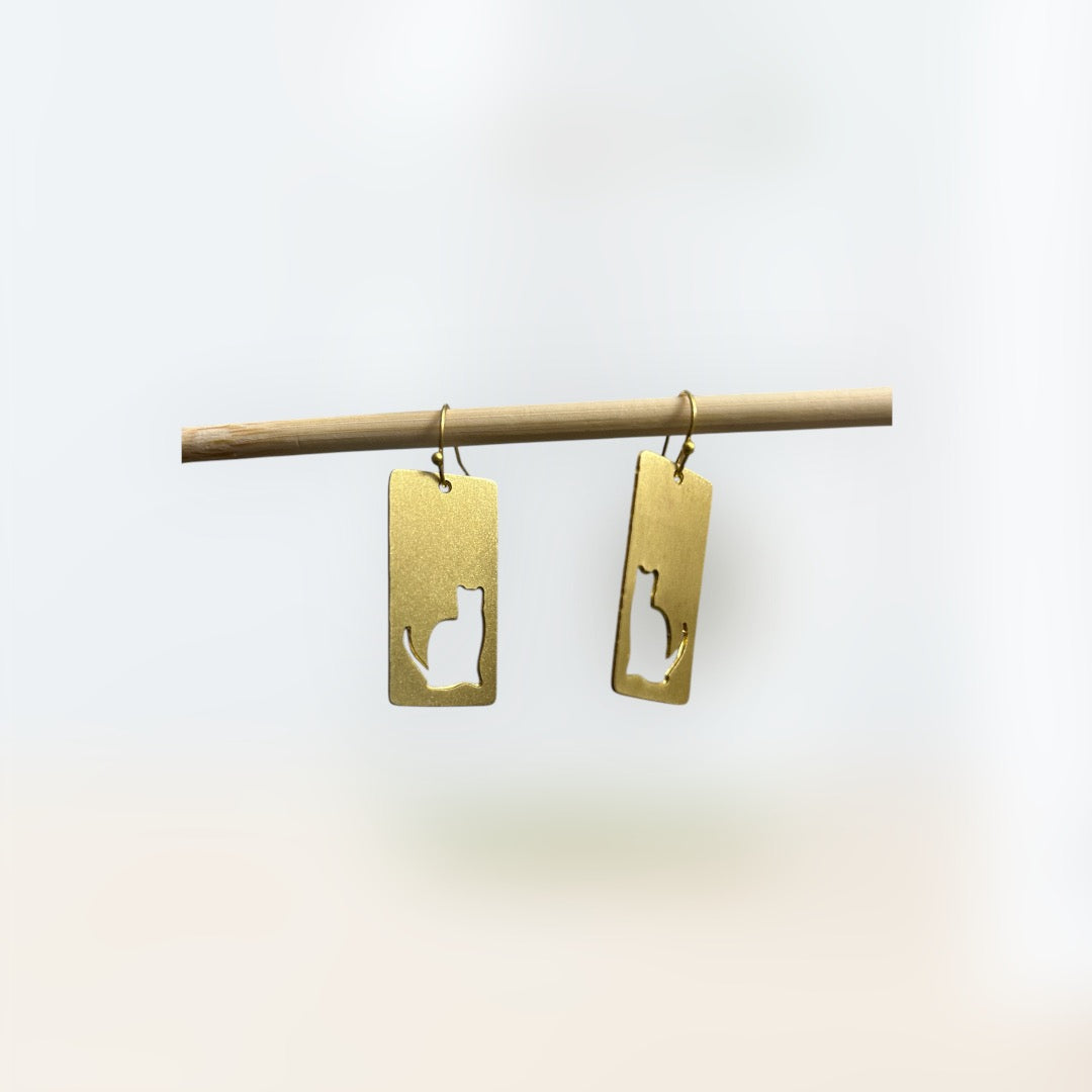 Cat Inspired Earrings