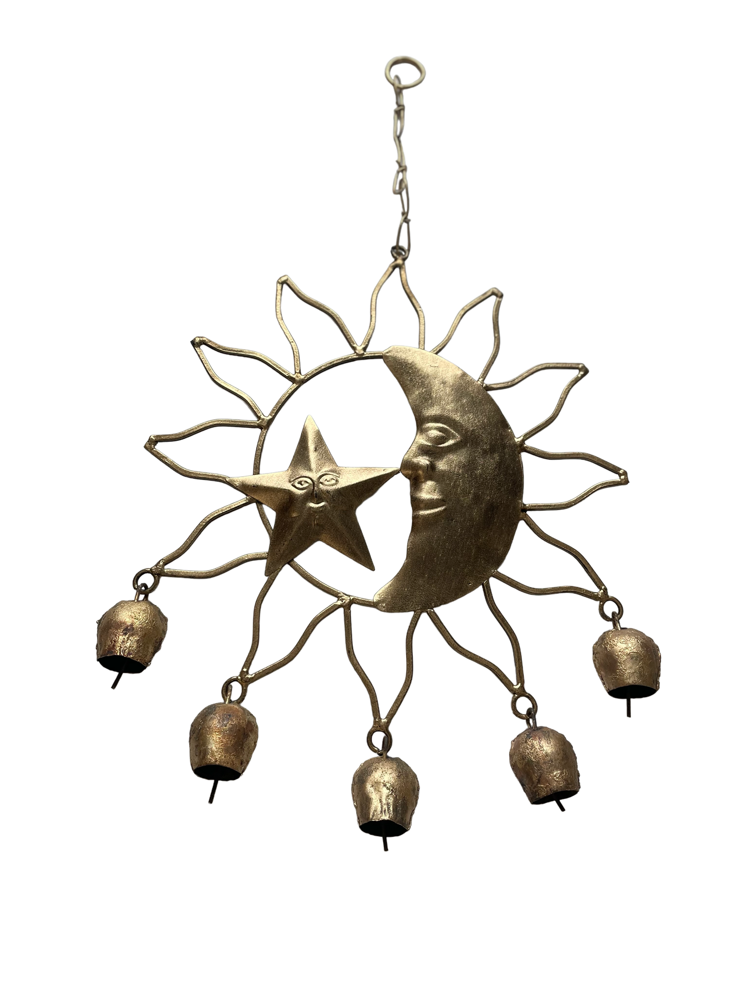 Sun and Star Wind chime