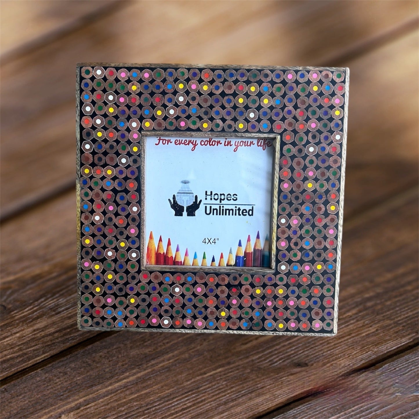 Frame - Recycled Pencils