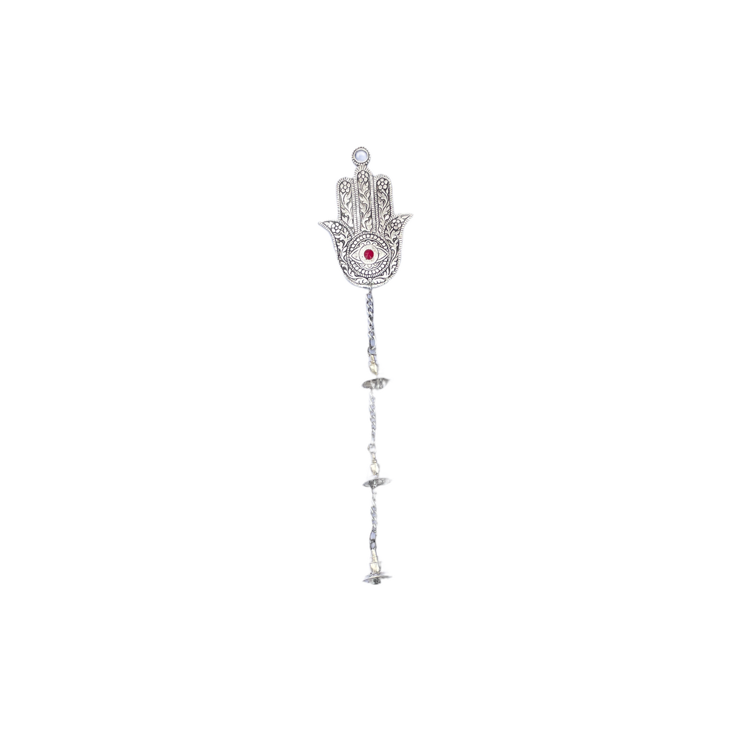 Hamsa Hand with Three Bells