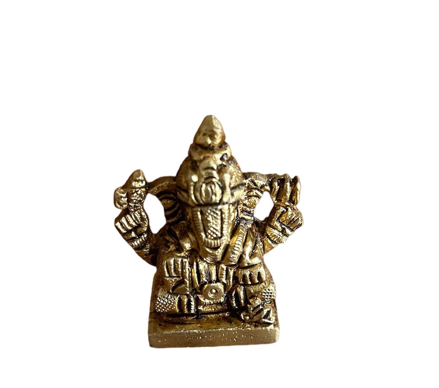 Brass Ganesha Figurine