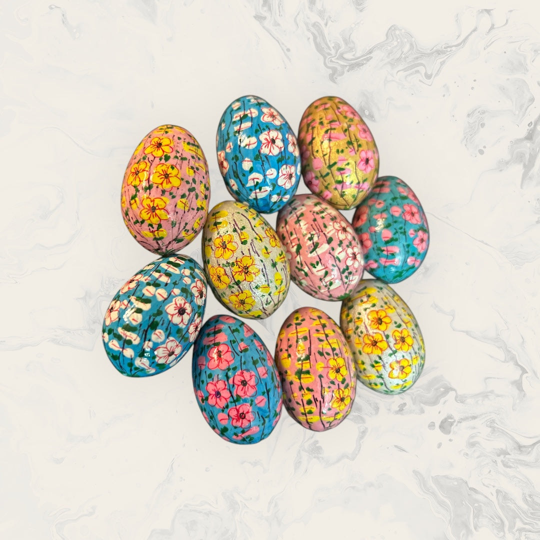 Paper Mache Easter Egg 1.5”