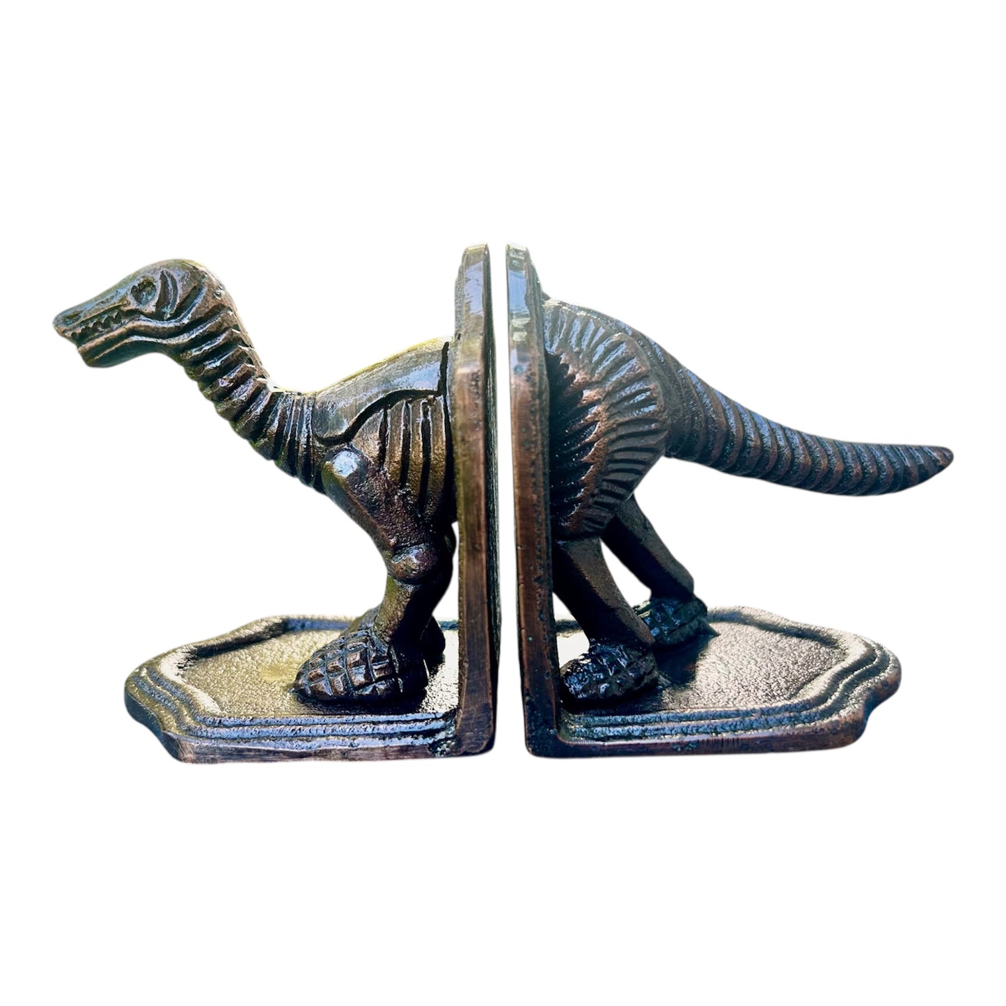 Dinosaur Bookends