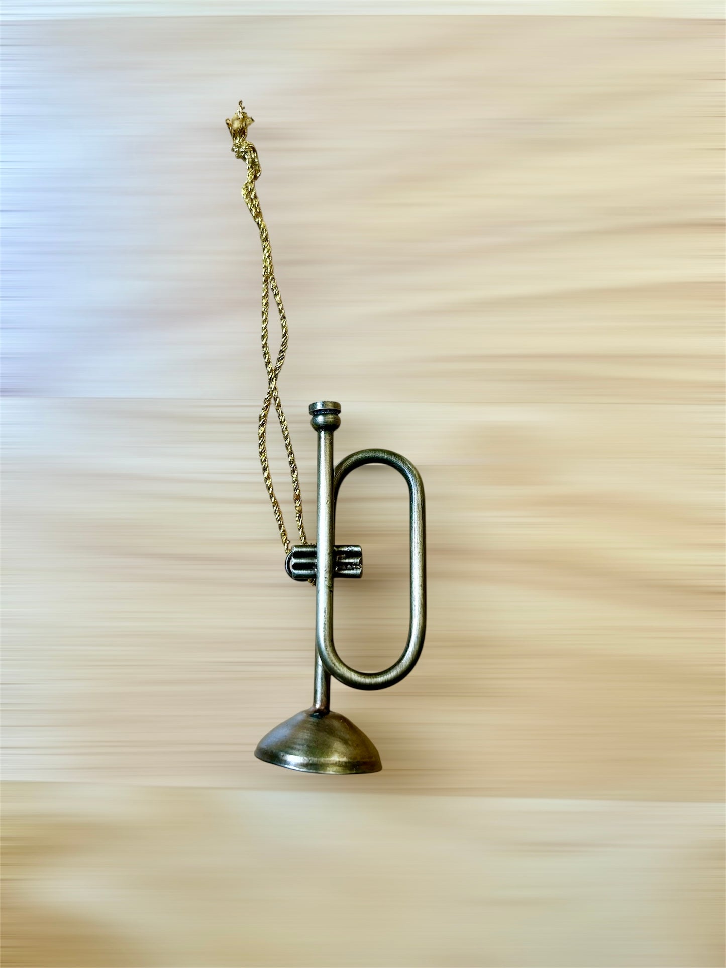 Hanging Trumpet Ornament