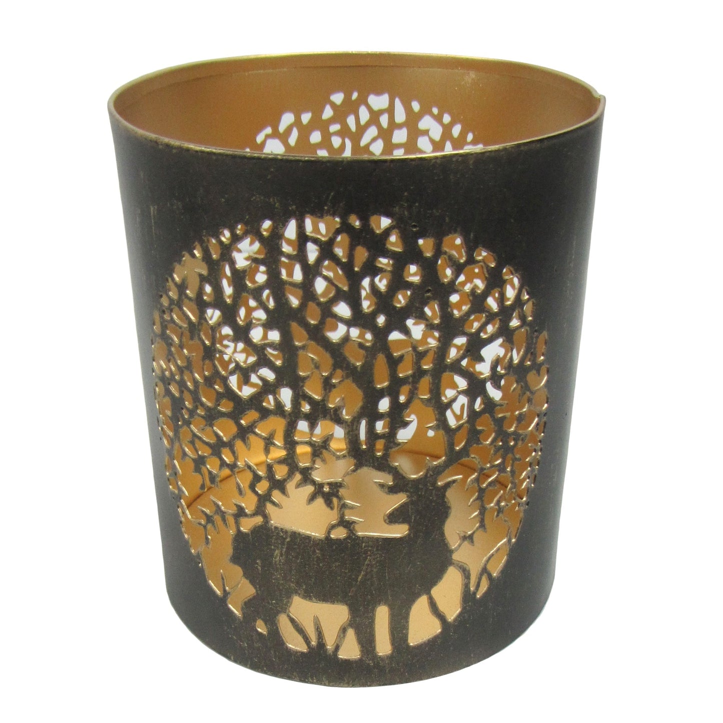 Holiday Reindeer Candle Holder