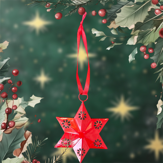 Red Star Ornament