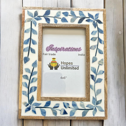 Blue Leaf Frame