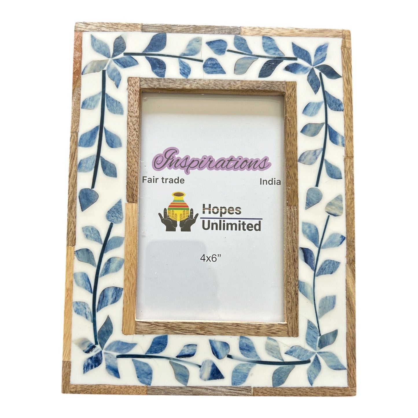 Blue Leaf Frame