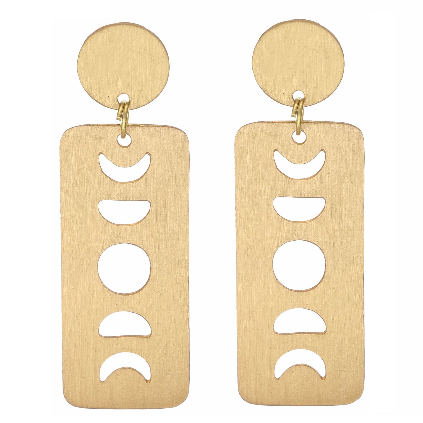 CLOSEOUT Moon Phase Post Earrings