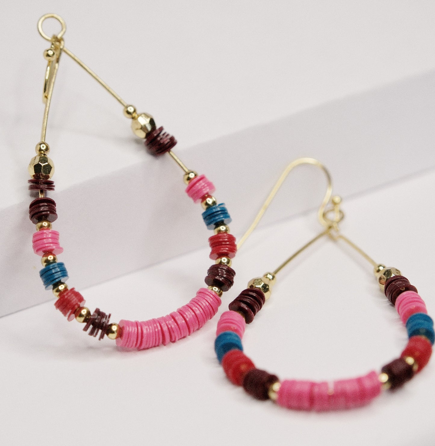 Artisanal Glass Beads Earrings