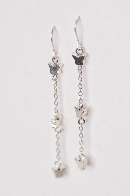 Fluttering Grace Butterfly Earrings
