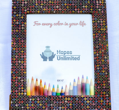 Frame - Recycled Pencils