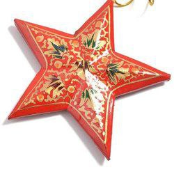 Holiday - Star Ornament Paper Mache