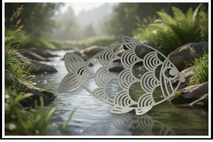 Fish Trivet With Scales