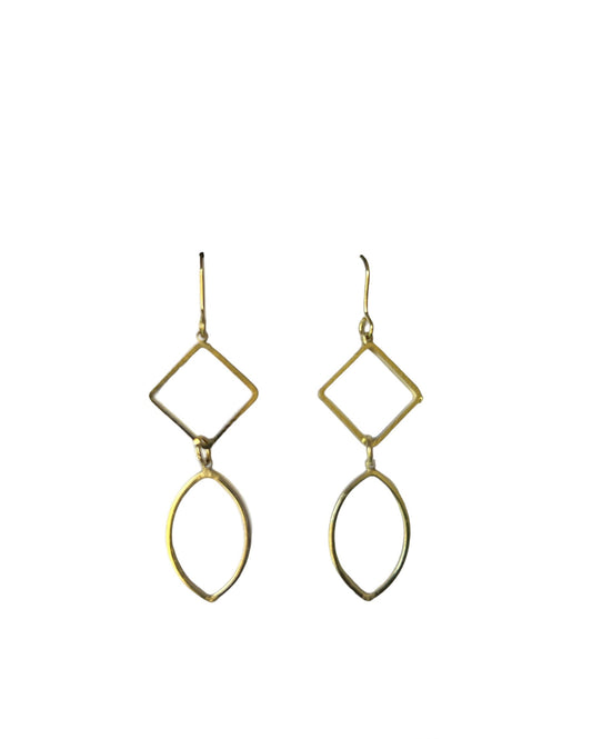 Geo Drop Earrings