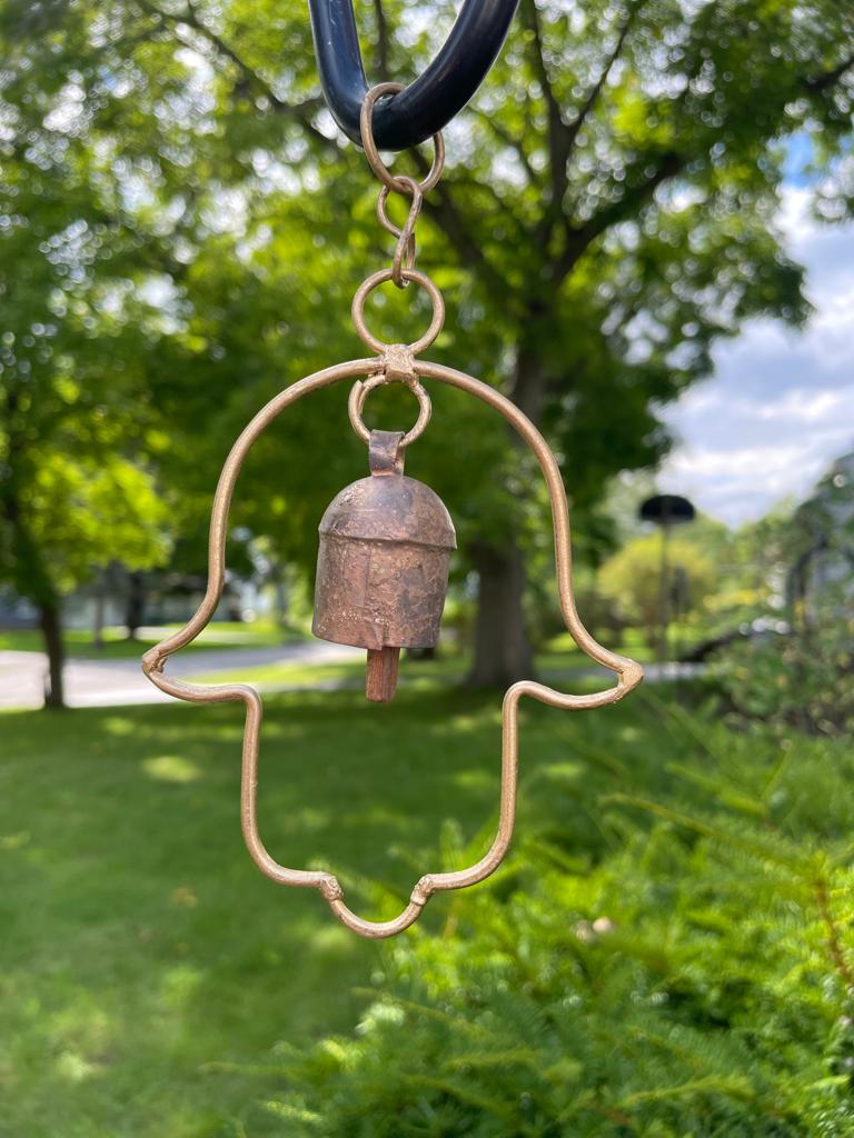 Boho Hamsa Wind Chime