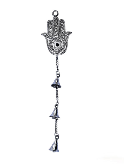 Hamsa Hand with Three Bells