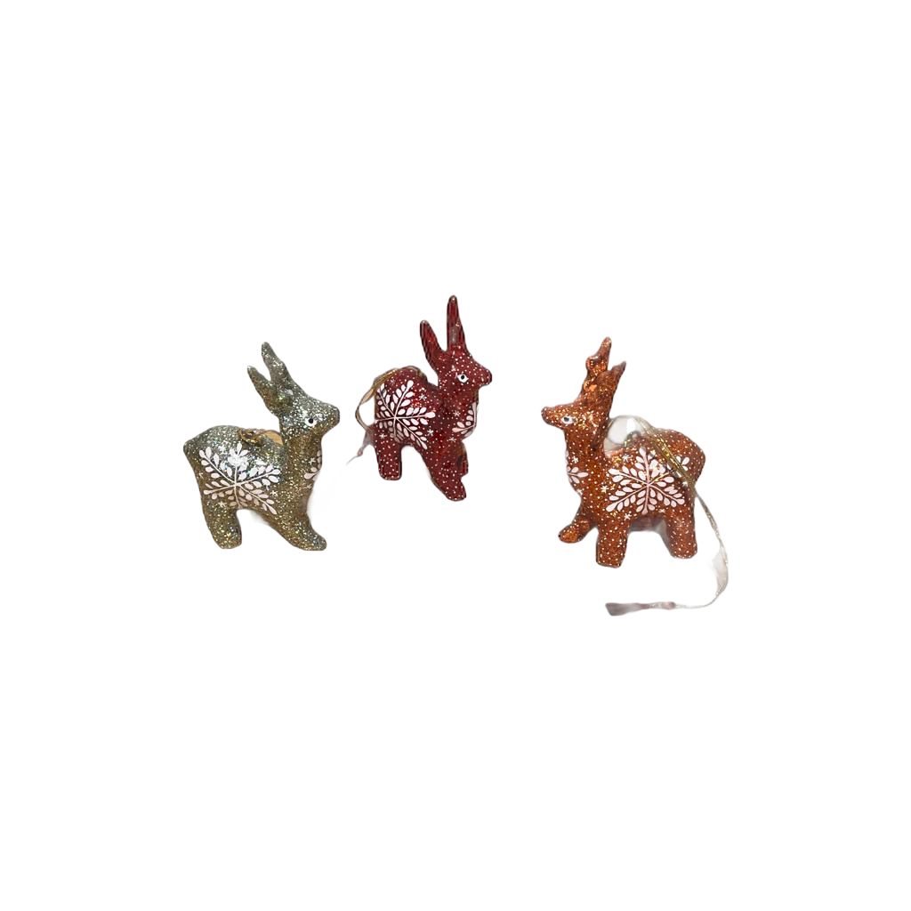 Reindeer Ornament Paper Mache