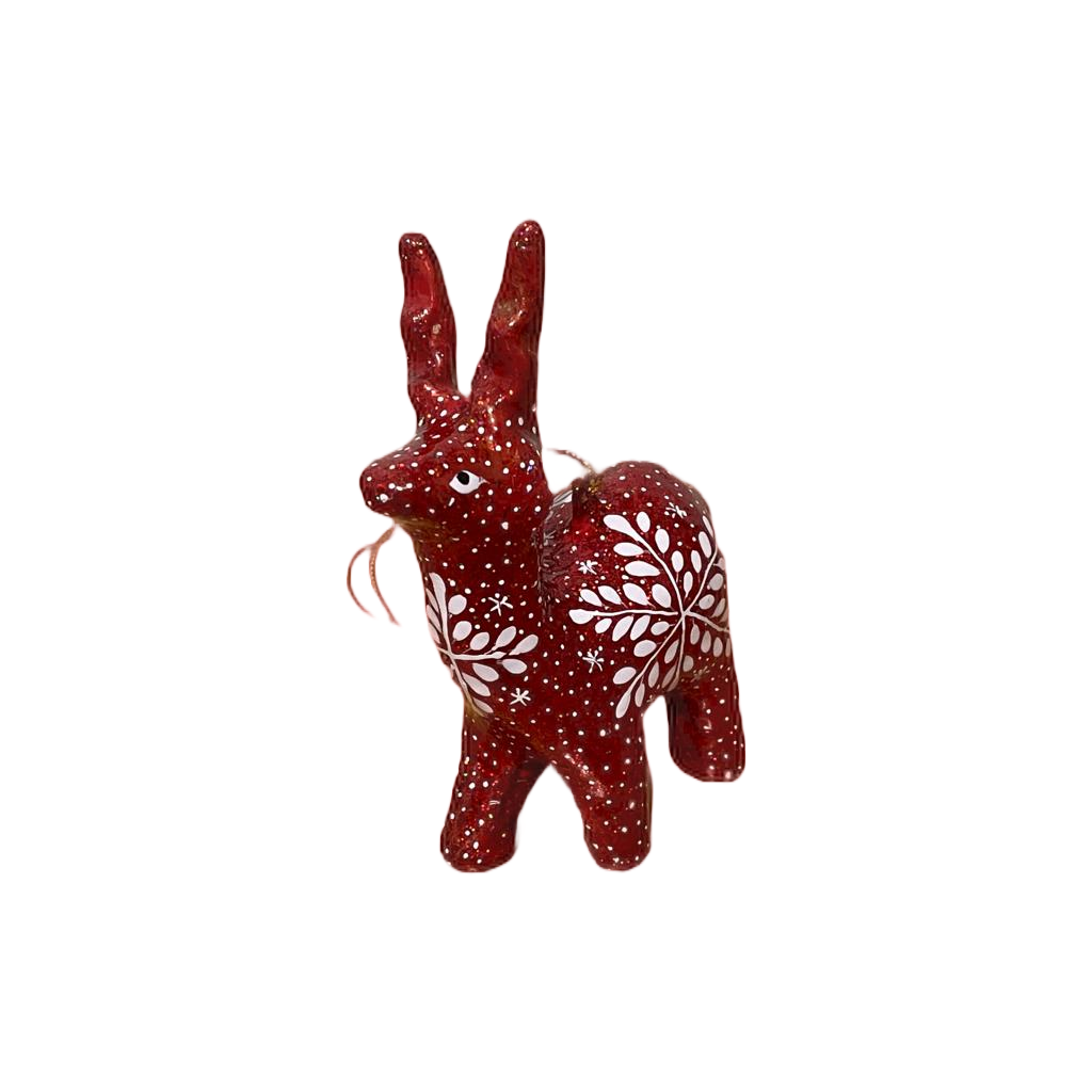 Reindeer Ornament Paper Mache