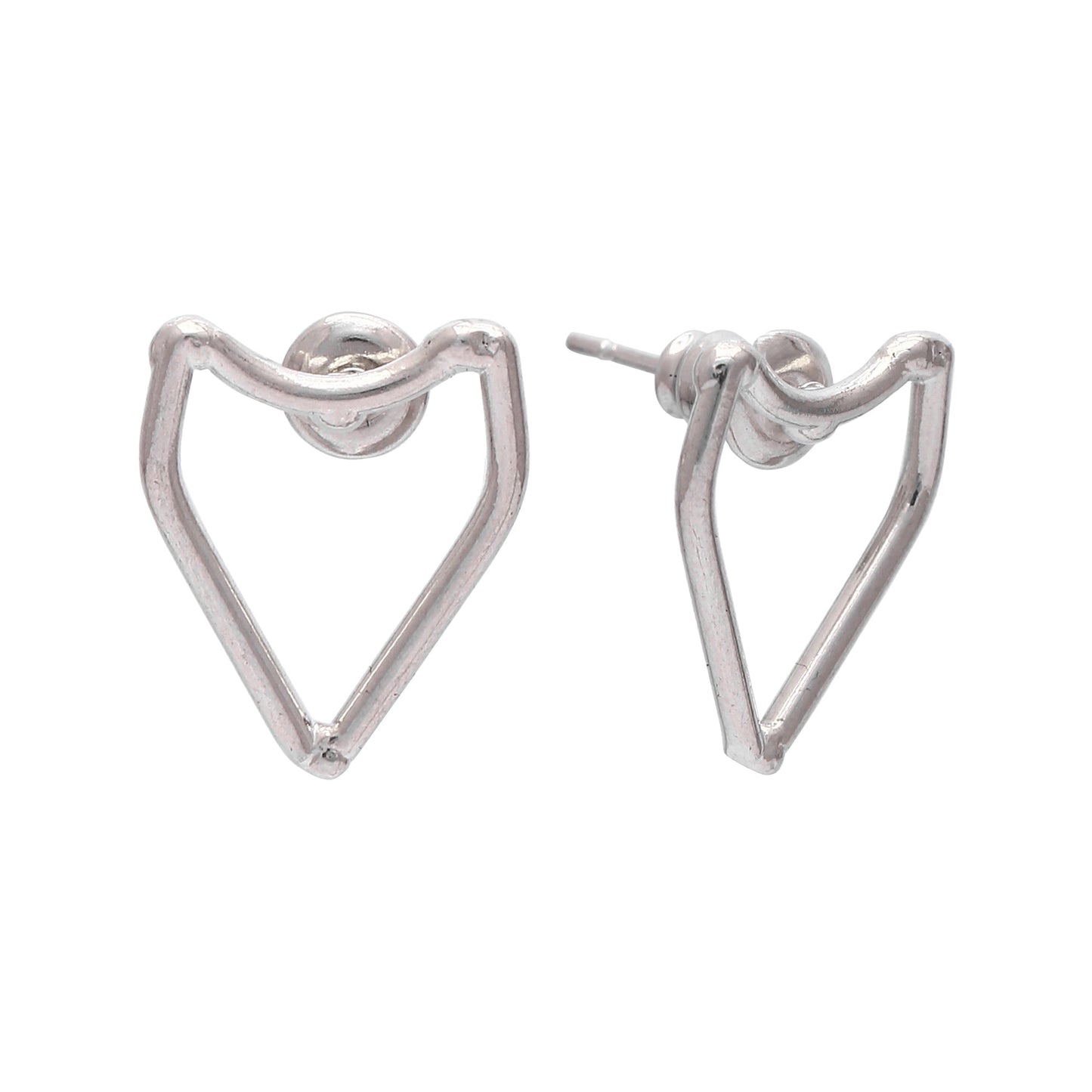 Delicate Heart Earrings