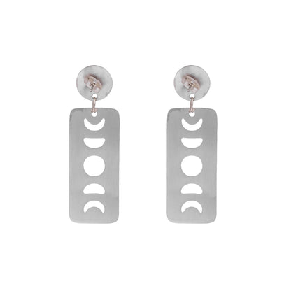 CLOSEOUT Moon Phase Post Earrings