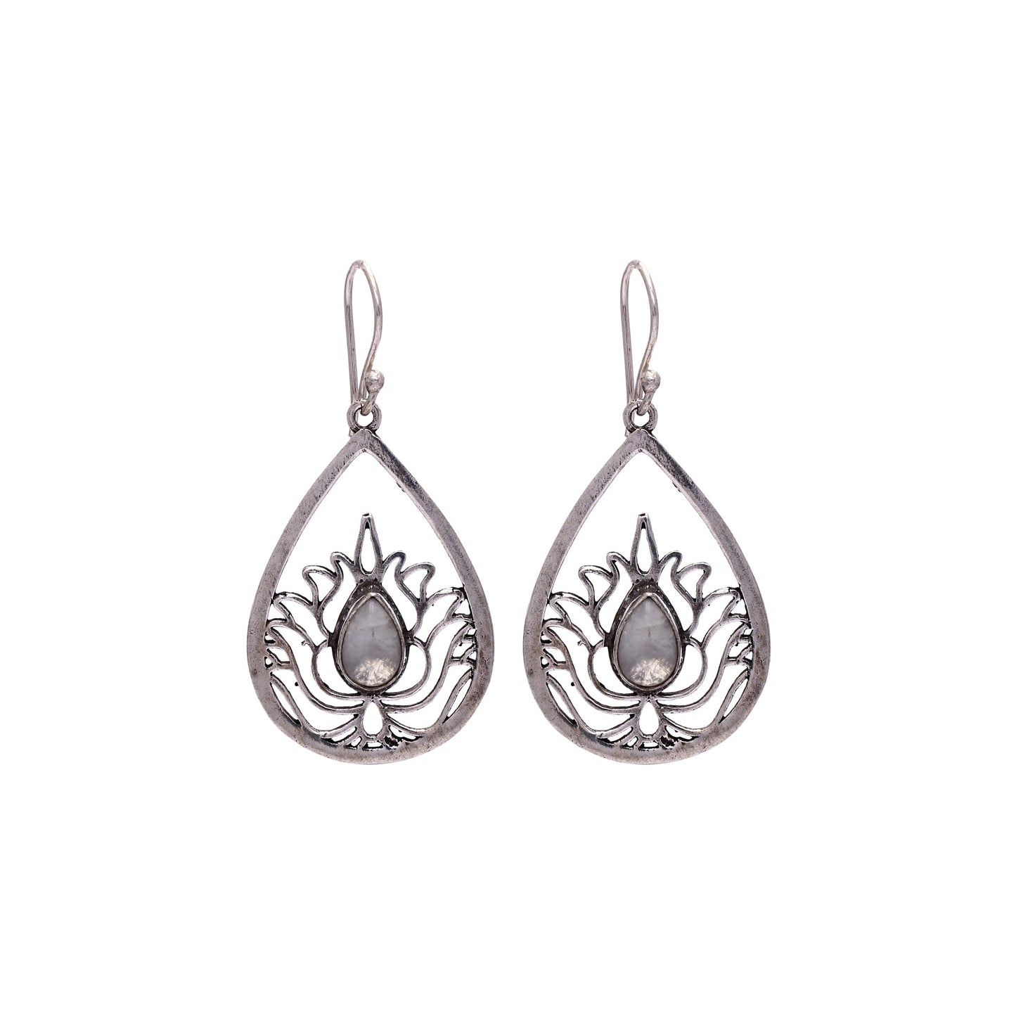 CLOSEOUT Lotus Earrings