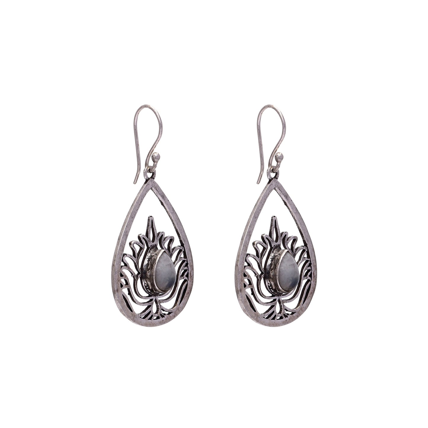 CLOSEOUT Lotus Earrings