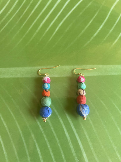 Draped Line Earrings