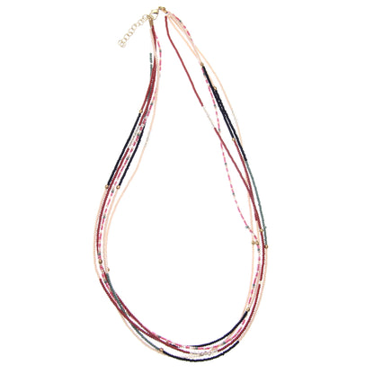 Usha Delicate Glass Beads Necklace