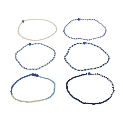 SALE Usha Delicate Glass Beads Stretchable Bracelet