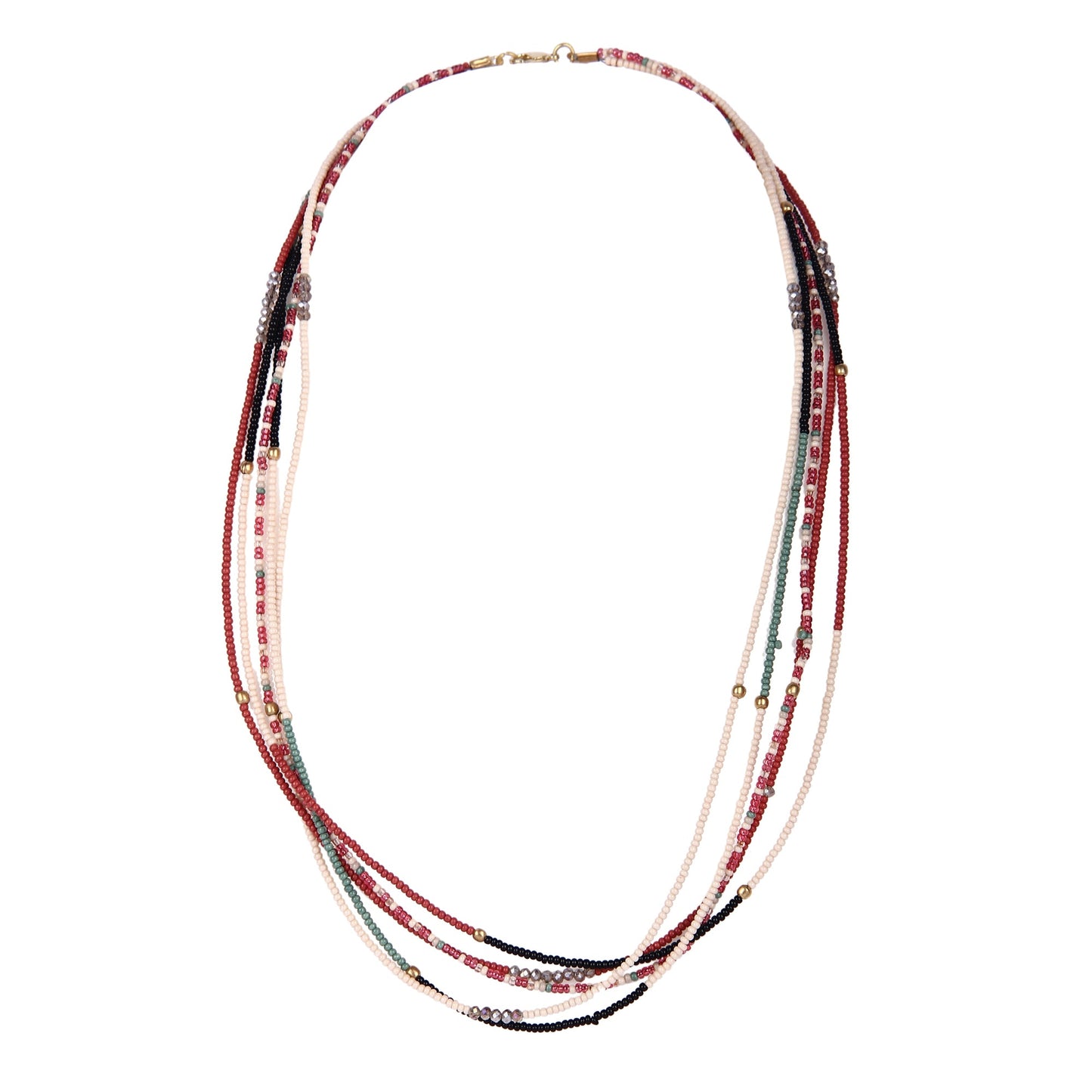 Usha Delicate Glass Beads Necklace