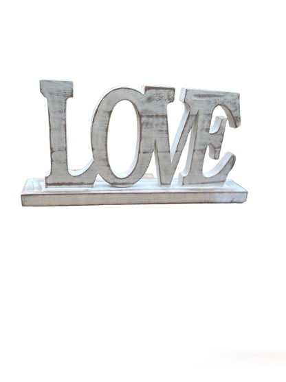 Tranquil LOVE Wood Stand