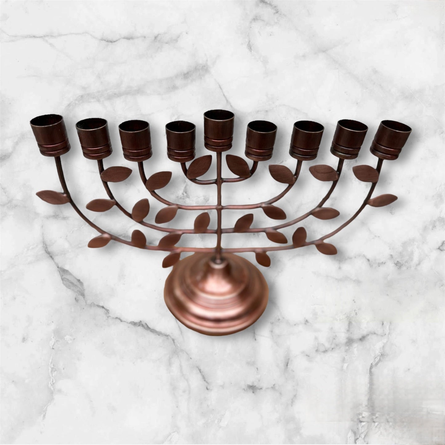 Menorah Candle Holder Wide