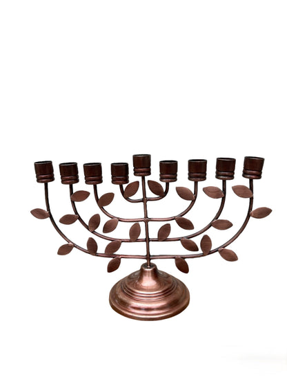 Menorah Candle Holder Wide
