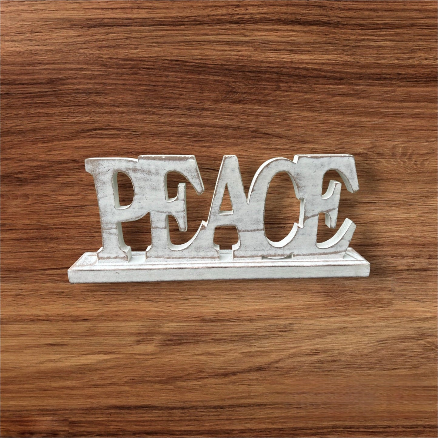 Tranquil PEACE Wood Stand