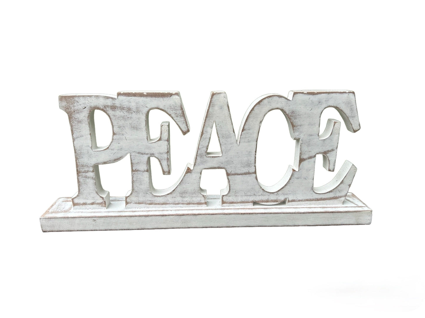 Tranquil PEACE Wood Stand