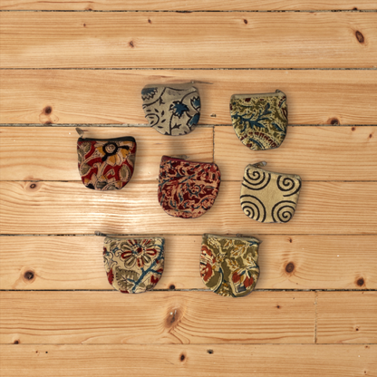 Coin Purse Cotton Kalamkari Small