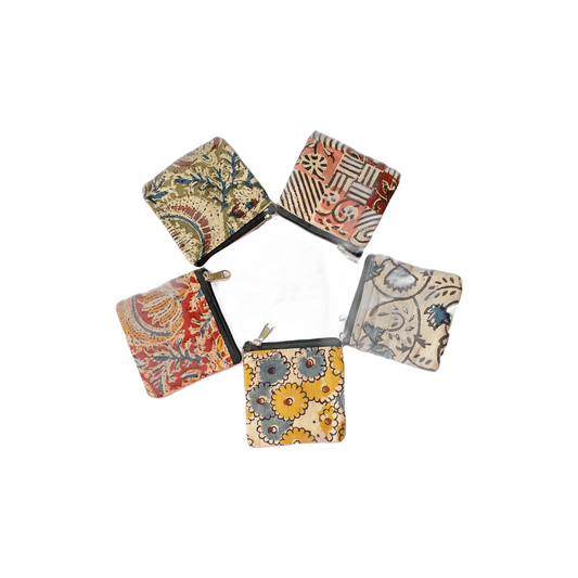 Coin Purse Cotton Kalamkari