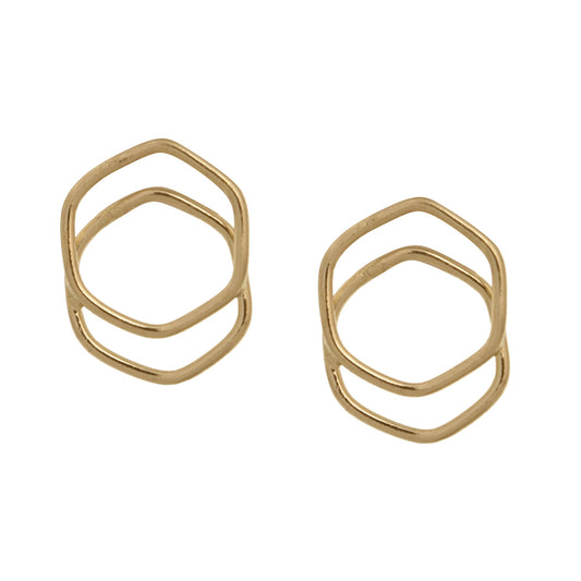 Lena Simple Post Earrings