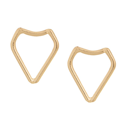 Delicate Heart Earrings