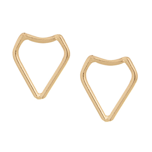 Delicate Heart Earrings