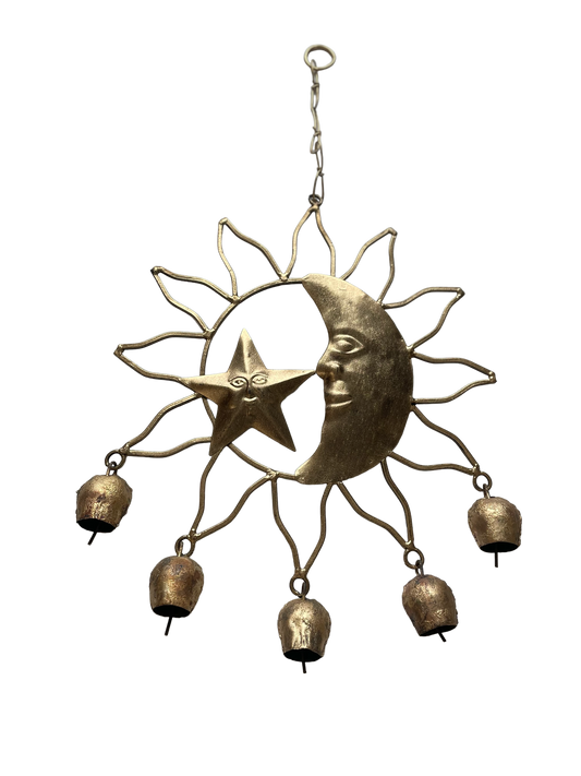 Sun and Star Wind chime