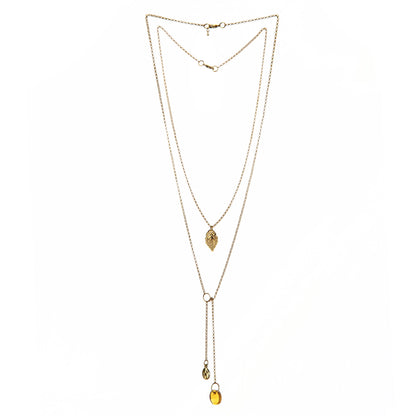 Layered Charm Necklace