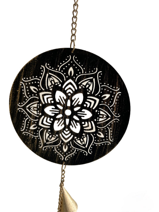 Floral Mandala Wind Chime