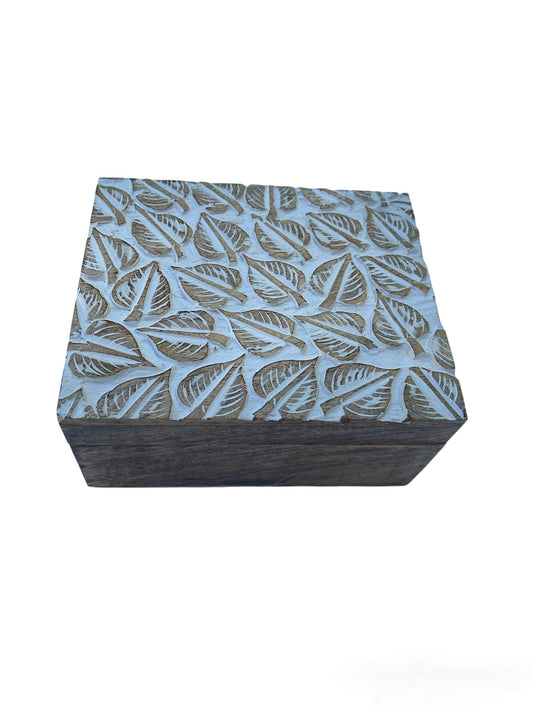 Tea Box - Leaf Design